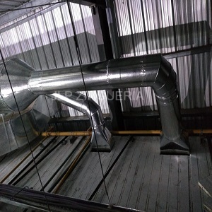 Sistema de ventilación instalado